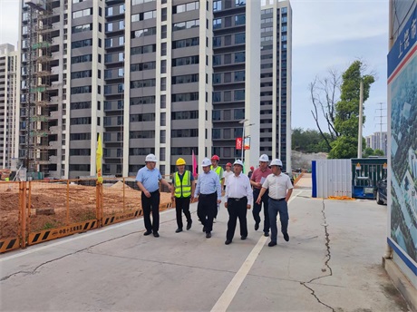 上投集团外部董事调研集团在建重点项目